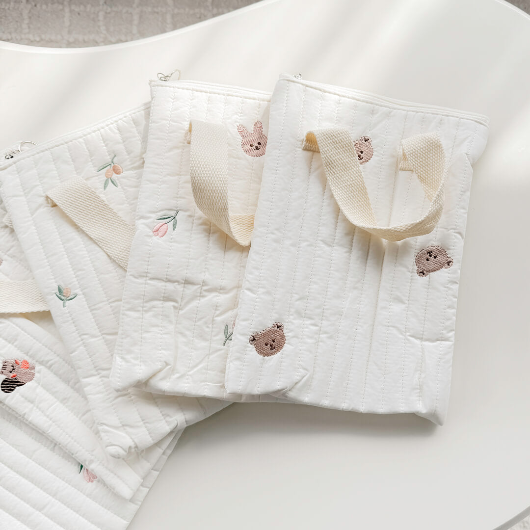 Baby Essentials Quilted Mini Bag