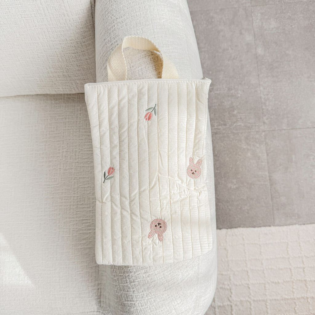 Baby Essentials Quilted Mini Bag